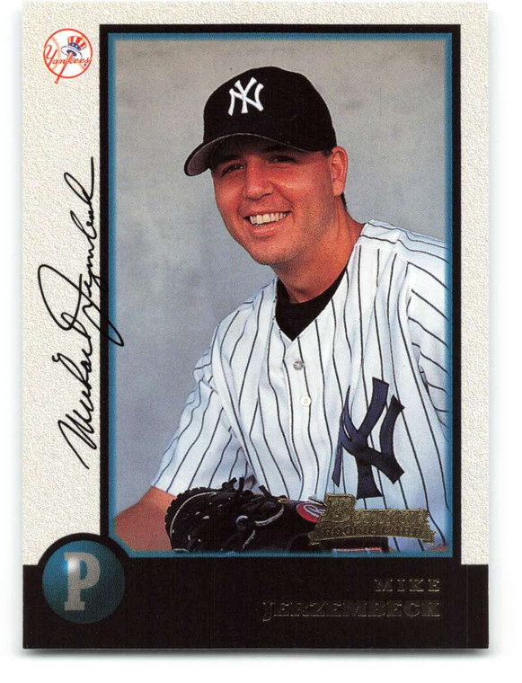 1998 Bowman #399 Mike Jerzembeck NM-MT RC Rookie New York Yankees 