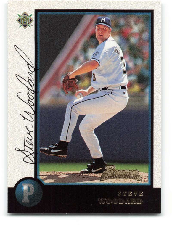 1998 Bowman #409 Steve Woodard NM-MT Milwaukee Brewers 