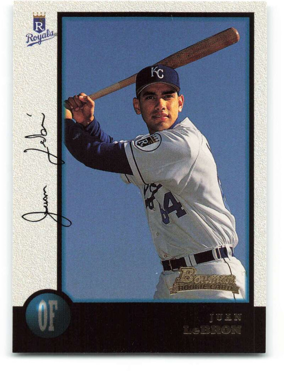 1998 Bowman #414 Juan LeBron NM-MT Kansas City Royals 