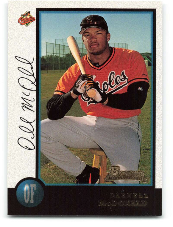 1998 Bowman #420 Darnell McDonald NM-MT RC Rookie Baltimore Orioles 