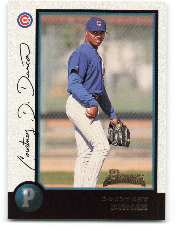 1998 Bowman #423 Courtney Duncan NM-MT RC Rookie Chicago Cubs 