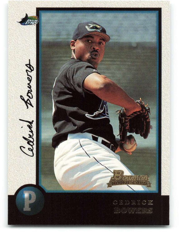 1998 Bowman #435 Cedrick Bowers NM-MT Tampa Bay Devil Rays 