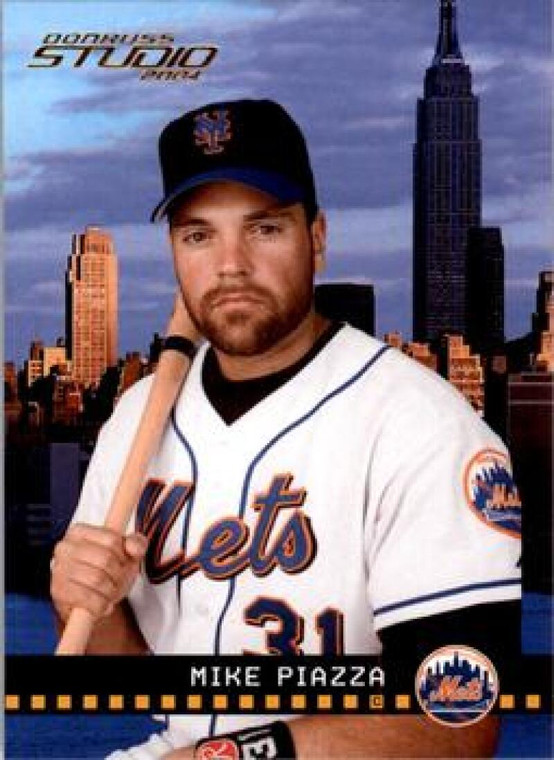 2004 Donruss Studio #127 Mike Piazza NM-MT  New York Mets 
