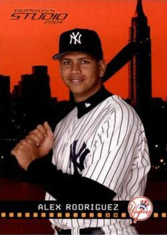 2004 Donruss Studio #129 Alex Rodriguez NM-MT  New York Yankees 