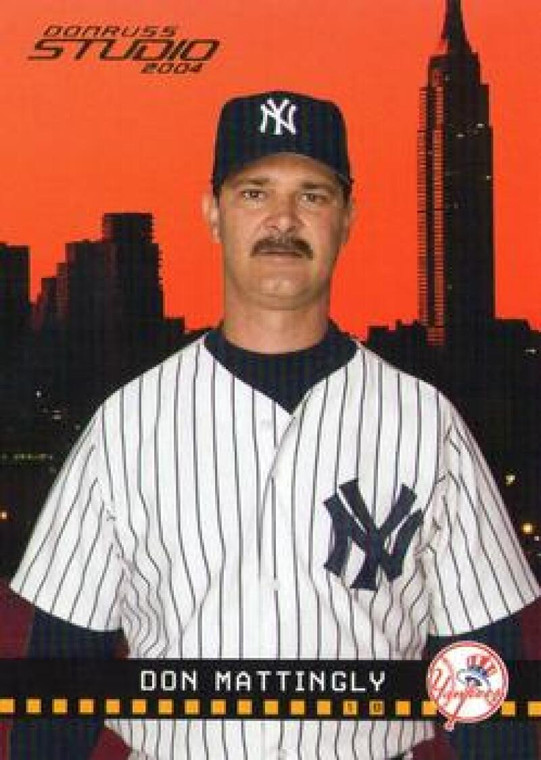 2004 Donruss Studio #133 Don Mattingly NM-MT  New York Yankees 