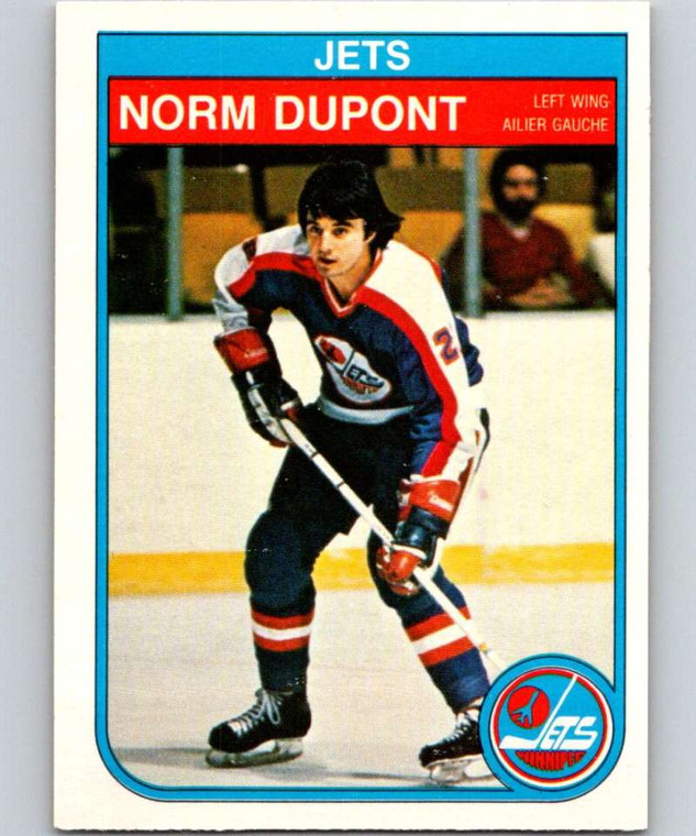 1982-83 O-Pee-Chee #378 Norm Dupont VG Winnipeg Jets 