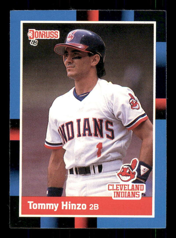 1988 Donruss #526 Tommy Hinzo NM-MT RC Rookie Cleveland Indians 