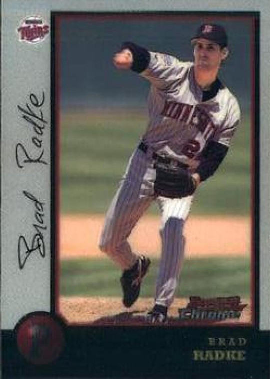 1998 Bowman Chrome #13 Brad Radke NM-MT Minnesota Twins 