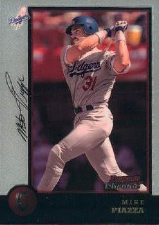 1998 Bowman Chrome #18 Mike Piazza NM-MT Los Angeles Dodgers 