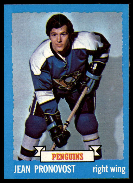 1973-74 Topps #11 Jean Pronovost VG Pittsburgh Penguins 