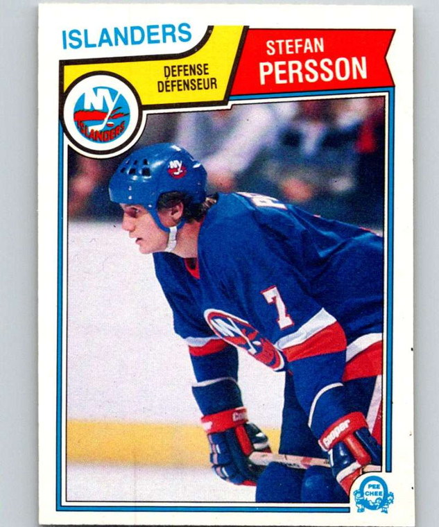 1983-84 O-Pee-Chee #15 Stefan Persson VG New York Islanders 