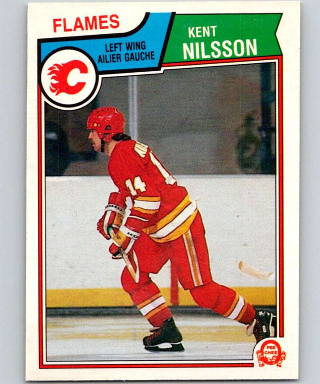 1983-84 O-Pee-Chee #89 Kent Nilsson VG Calgary Flames 