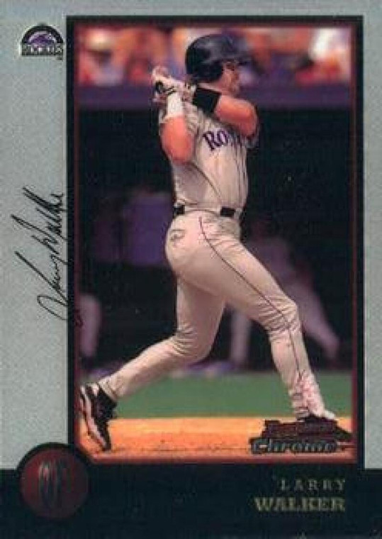 1998 Bowman Chrome #23 Larry Walker NM-MT Colorado Rockies 