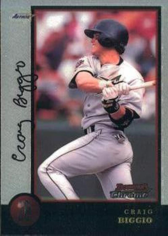 1998 Bowman Chrome #37 Craig Biggio NM-MT Houston Astros 