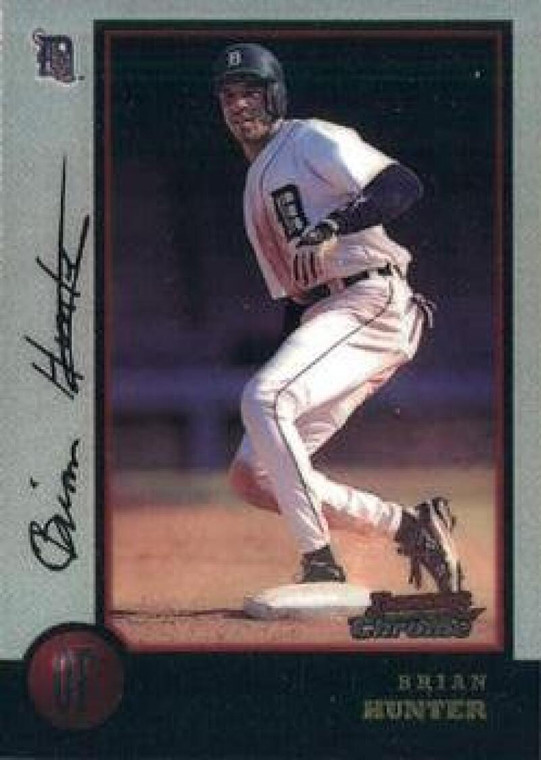 1998 Bowman Chrome #52 Brian Hunter NM-MT Detroit Tigers 