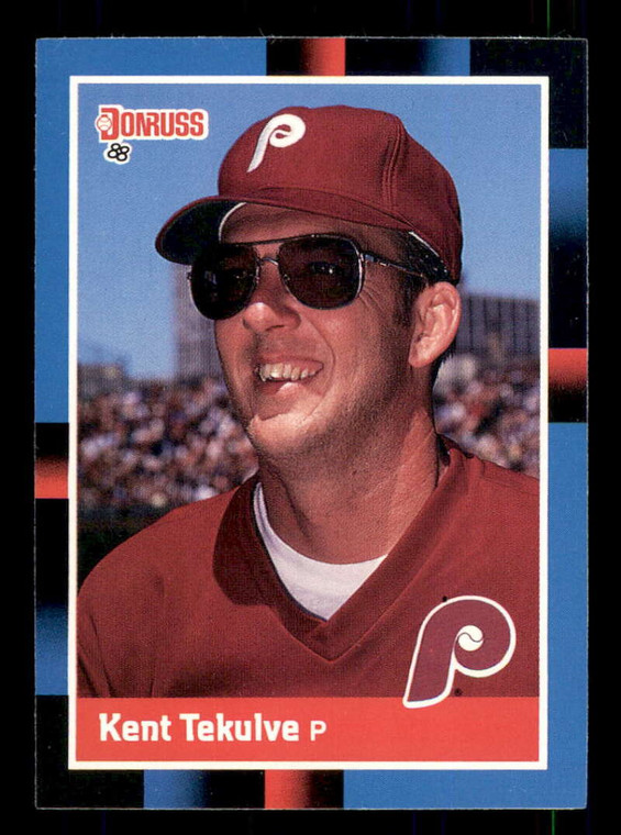 1988 Donruss #535 Kent Tekulve NM-MT Philadelphia Phillies 