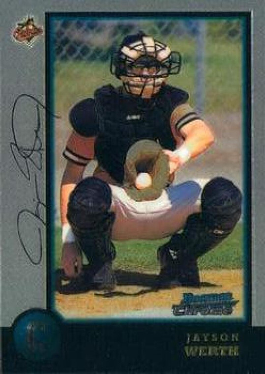 1998 Bowman Chrome #81 Jayson Werth NM-MT Baltimore Orioles 