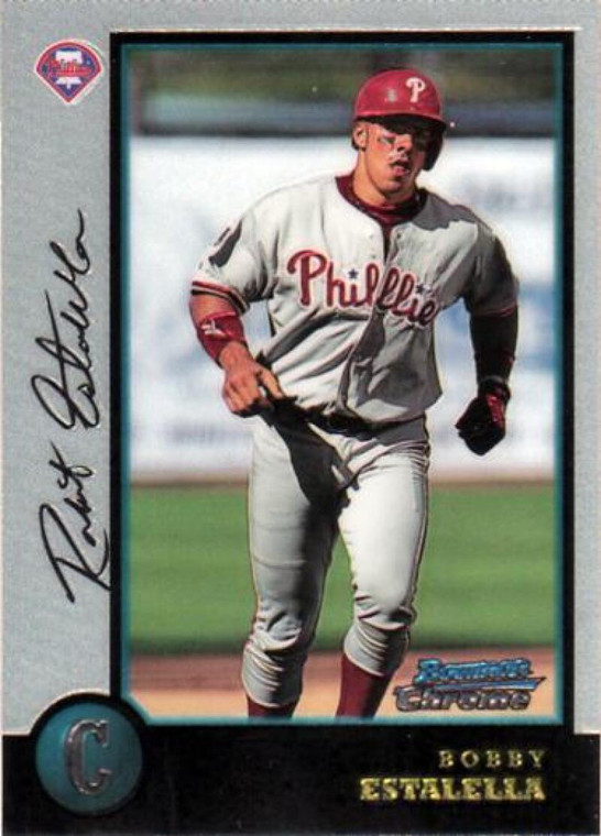 1998 Bowman Chrome #88 Bobby Estalella NM-MT Philadelphia Phillies 