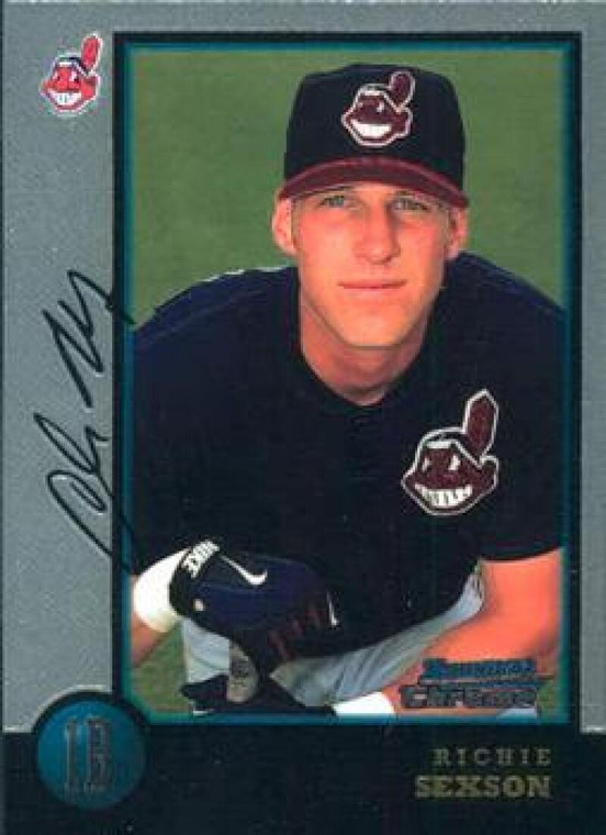 1998 Bowman Chrome #92 Richie Sexson NM-MT Cleveland Indians 