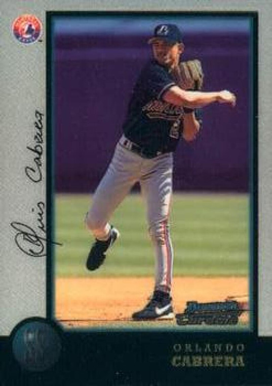 1998 Bowman Chrome #93 Orlando Cabrera NM-MT Montreal Expos 