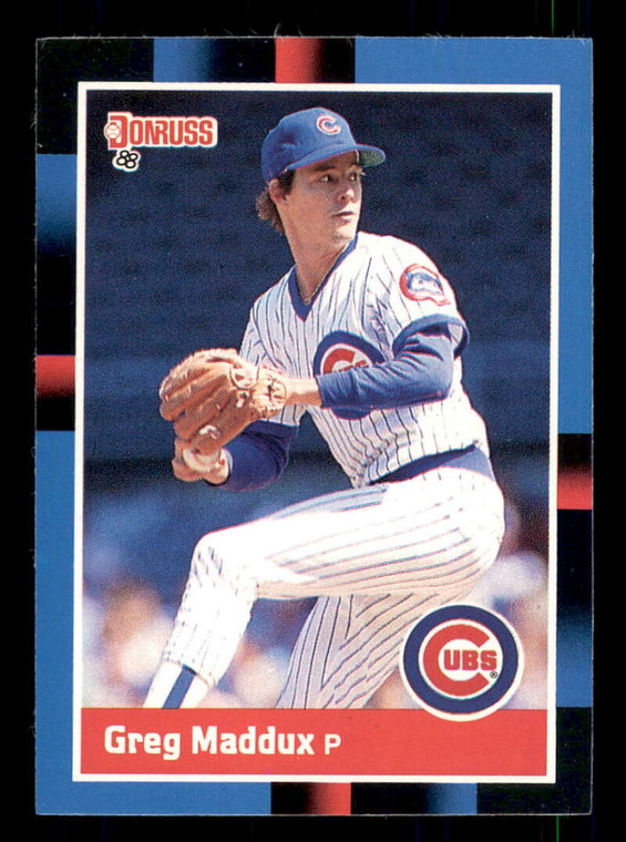 1988 Donruss #539 Greg Maddux NM-MT Chicago Cubs 