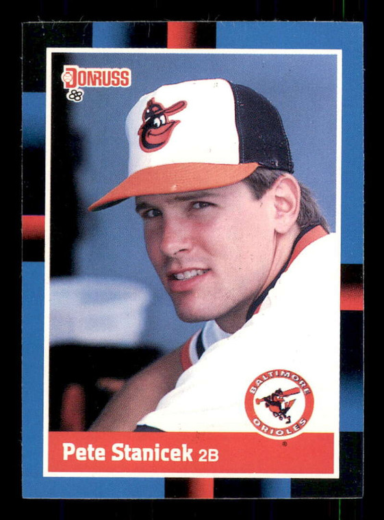 1988 Donruss #541 Pete Stanicek NM-MT Baltimore Orioles 