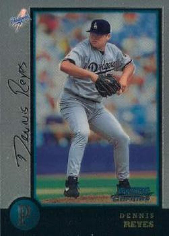 1998 Bowman Chrome #108 Dennys Reyes NM-MT Los Angeles Dodgers 
