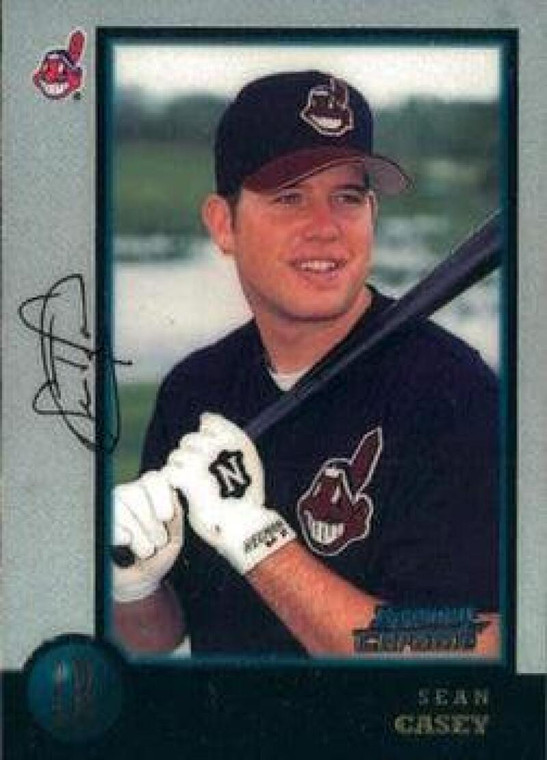 1998 Bowman Chrome #182 Sean Casey NM-MT Cleveland Indians 