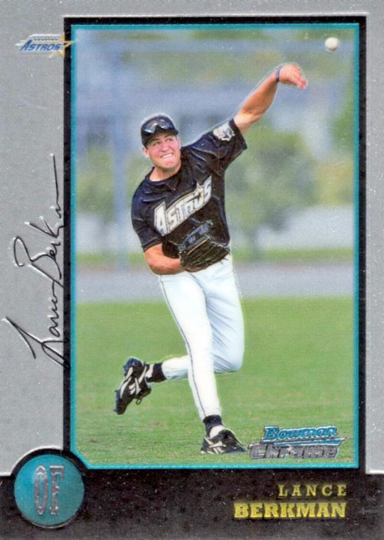 1998 Bowman Chrome #194 Lance Berkman NM-MT Houston Astros 