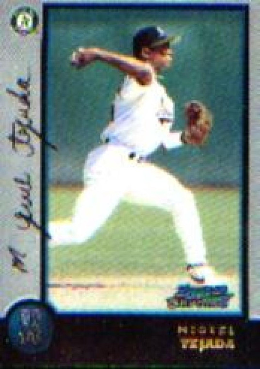 1998 Bowman Chrome #205 Miguel Tejada NM-MT Oakland Athletics 