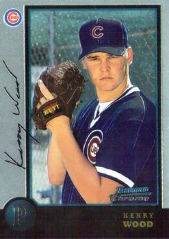 1998 Bowman Chrome #213 Kerry Wood NM-MT Chicago Cubs 