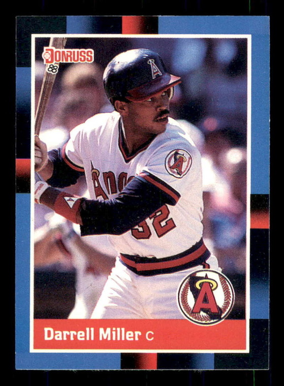 1988 Donruss #551 Darrell Miller NM-MT California Angels 