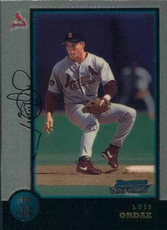 1998 Bowman Chrome #220 Luis Ordaz NM-MT St. Louis Cardinals 
