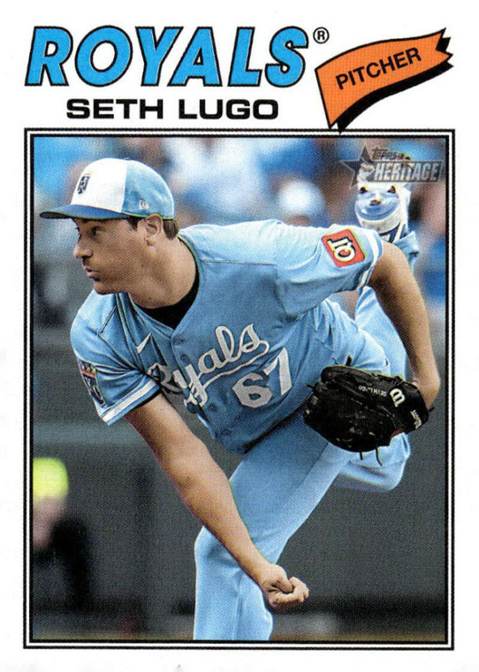 2026 Topps Heritage #192 Seth Lugo NM-MT  Kansas City Royals 