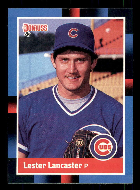 1988 Donruss #561 Les Lancaster NM-MT RC Rookie Chicago Cubs 