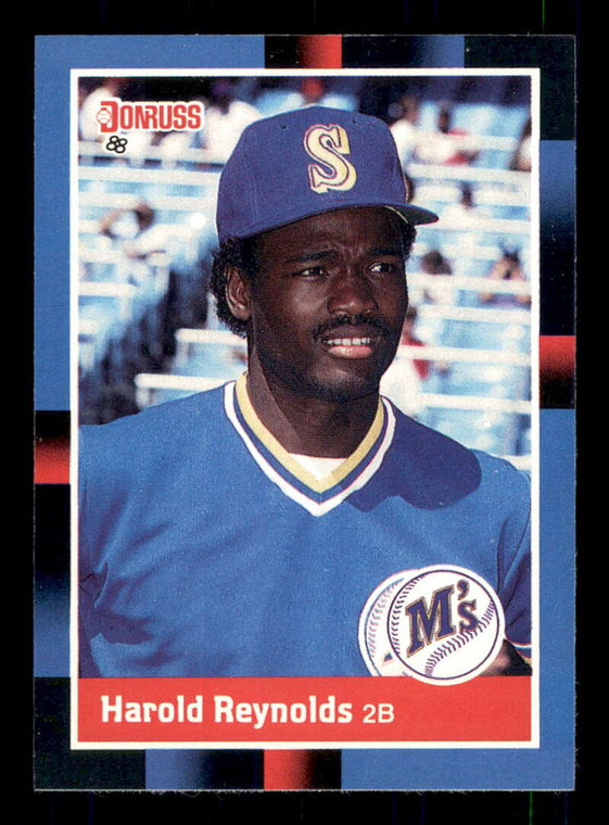 1988 Donruss #563 Harold Reynolds NM-MT Seattle Mariners 