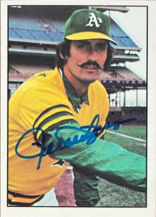 Rollie Fingers Autographed 1976 SSPC #480 Oakland Athletics Card 