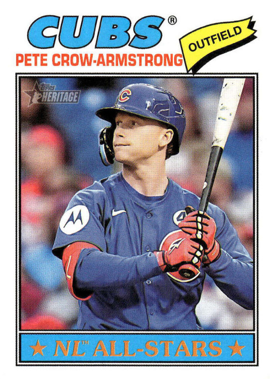 2026 Topps Heritage #261 Pete Crow-Armstrong NM-MT  Chicago Cubs 