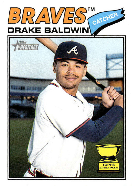 2026 Topps Heritage #209 Drake Baldwin NM-MT  Atlanta Braves 