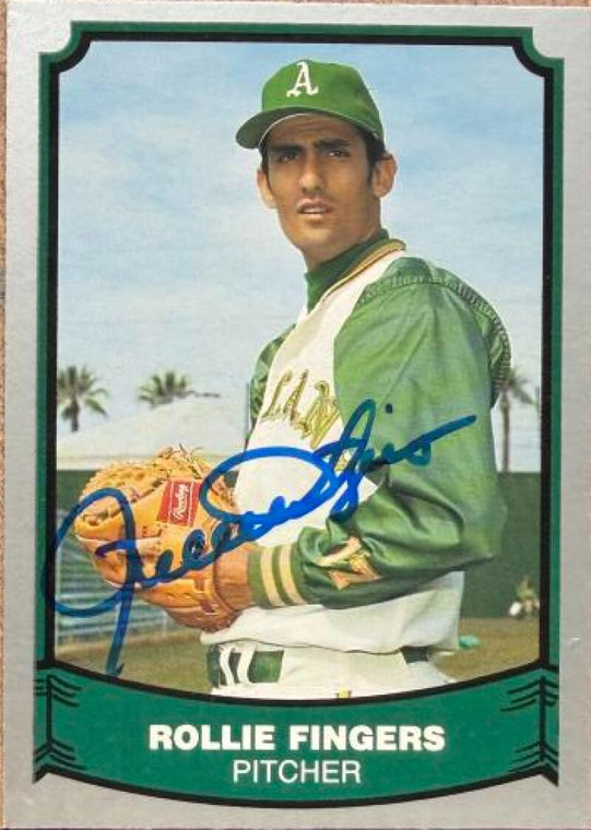 Rollie Fingers Autographed 1988 Pacific Legends I #103 Oakland Athletics Card 