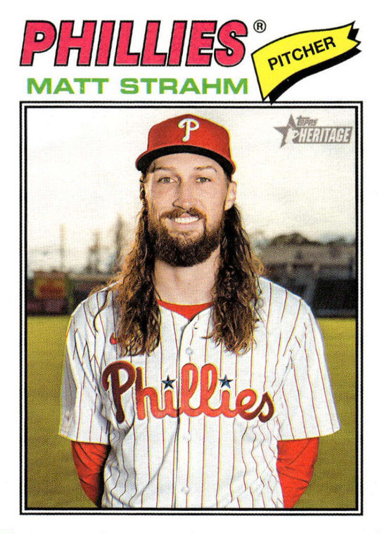 2026 Topps Heritage #193 Matt Strahm NM-MT  Philadelphia Phillies 