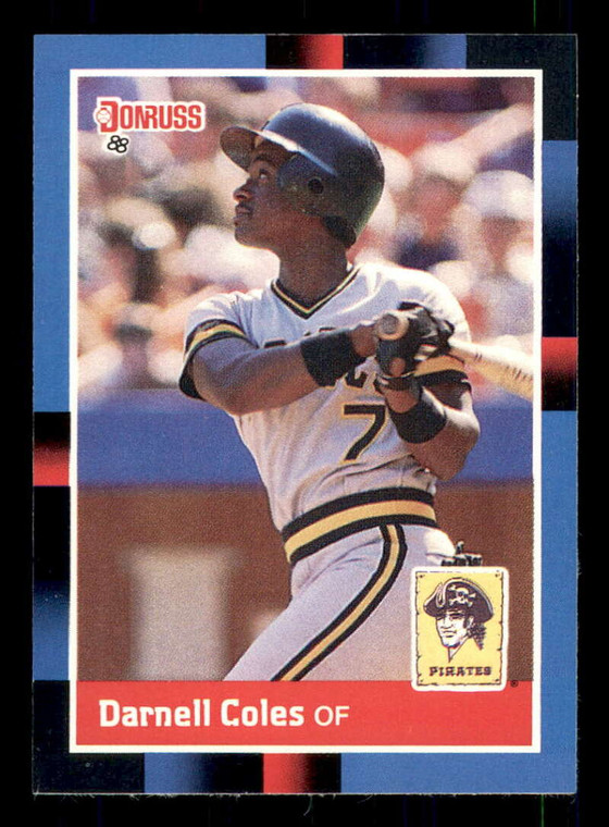 1988 Donruss #572 Darnell Coles NM-MT Pittsburgh Pirates 