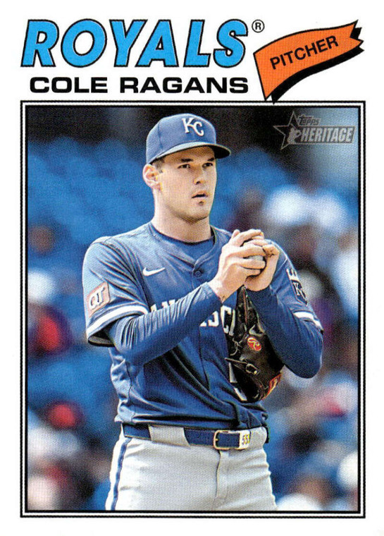2026 Topps Heritage #113 Cole Ragans NM-MT  Kansas City Royals 