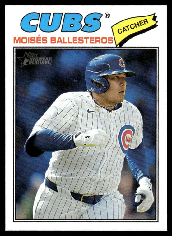 2026 Topps Heritage #247 Moises Ballesteros NM-MT  Chicago Cubs 
