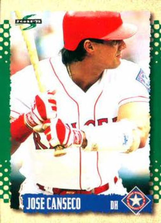 1995 Score #4 Jose Canseco NM-MT  Texas Rangers 