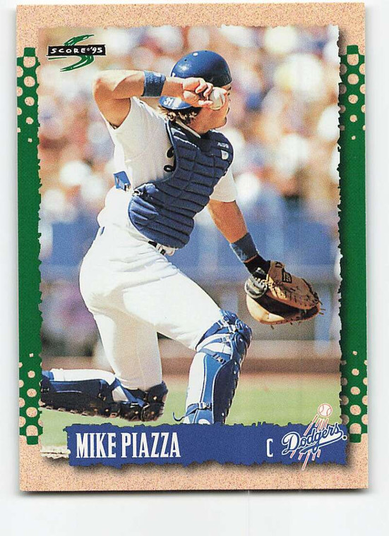 1995 Score #17 Mike Piazza NM-MT  Los Angeles Dodgers 