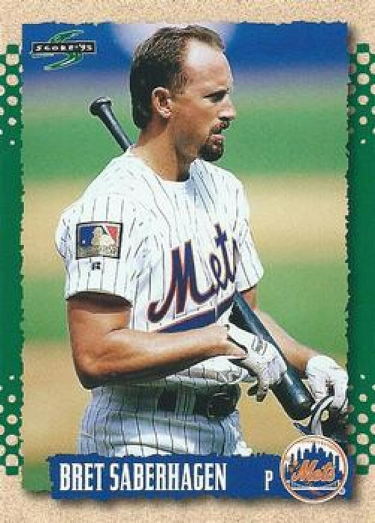 1995 Score #21 Bret Saberhagen NM-MT  New York Mets 