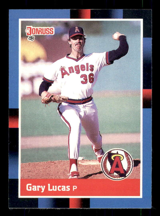 1988 Donruss #579 Gary Lucas NM-MT California Angels 