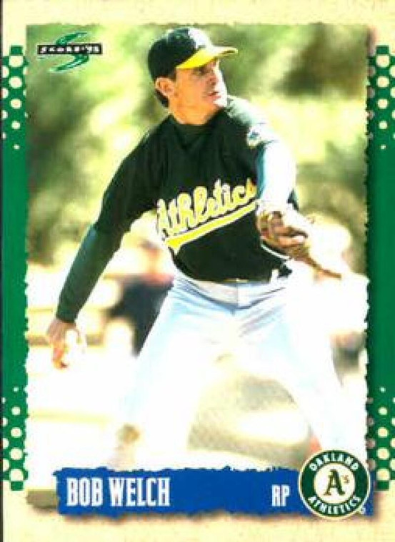 1995 Score #29 Bob Welch NM-MT  Oakland Athletics 
