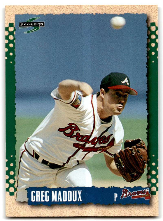 1995 Score #32 Greg Maddux NM-MT  Atlanta Braves 